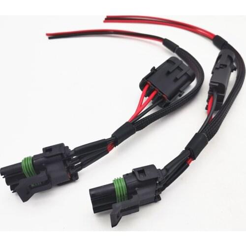 2pcs Tail Light Wiring Auxiliary Harness Cable For Can-Am Maverick X3 2017-Up