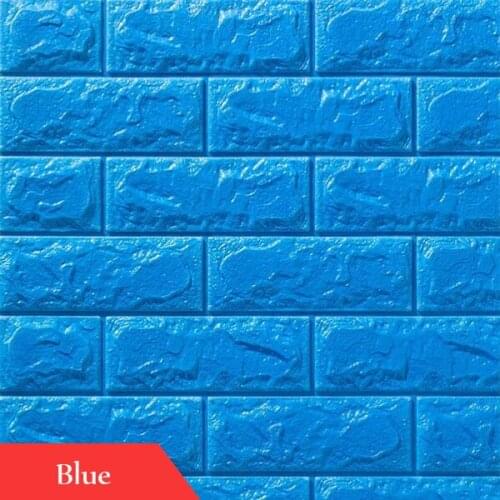 3D Wall Paper Brick Marble Waterproof Wall paper 3D Decor For Bedroom Kids Room Living Room Wallpaper DIY Wall Stickers