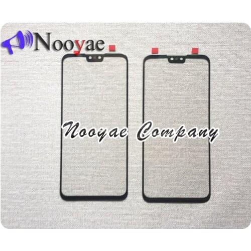 6.5" Black Touch Digitizer Glass Panel For Huawei Y9 2019 / For Enjoy 9 Plus 9Plus LCD Front Outer Screen Glass Lens ; 10pcs/lot