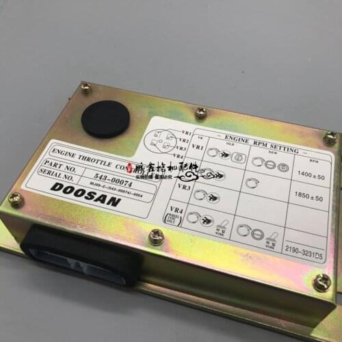 Free shipping Digger Doosan Daewoo DH80/150/215/220/225/370-7/9 Throttle Driver Computer Board