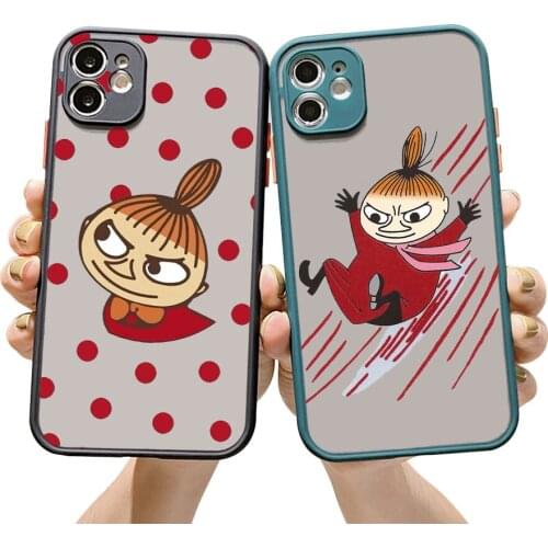 Funny Little Girl My Phone Case For IPhone 12 11 Pro Max X XR XS Max 7 8 Plus Candy Color Cover