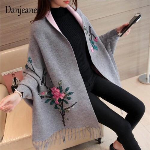 Женские кашемировые кардиганы DANJEANER China At AliExpress