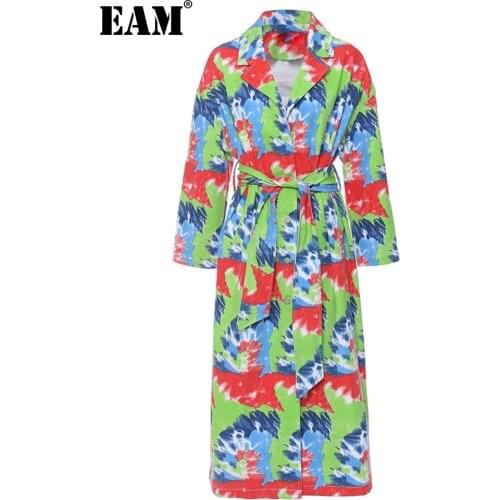 Женские джинсовые тренчи EAM China At AliExpress