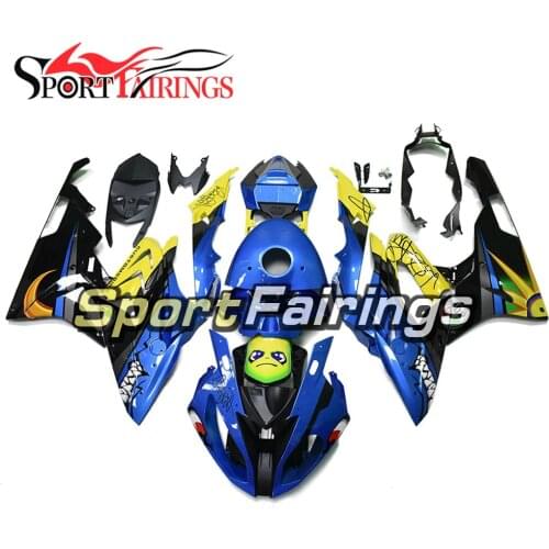 Yellow Blue Sahrk Attack Body Kits For BMW S1000RR 15 16 Year 2015 2016 Injection ABS Fairings Motorcycle Fairing Kit Covers