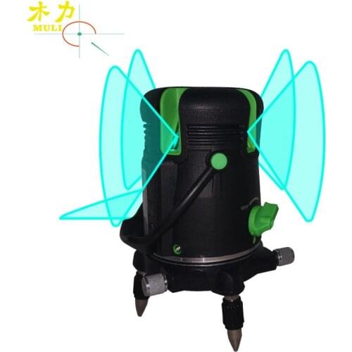Muli Laser Level 5 Lines Tilt Function 360 Micro Adjustment Rotary Indoor Outdoor Super Powerful Blue Laser Beam Line