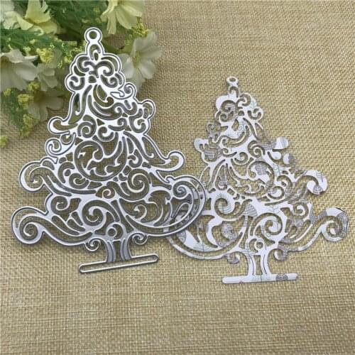 Tree Metal Cutting Dies Design Stencils for DIY Scrapbooking Album Paper Card Decorative Craft