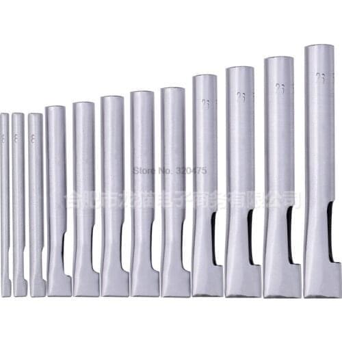 20set 12pcs Stainless Steel Round Flat Magnum Tattoo Tip Nozzle For Tattoo Machine Needles Accessory Supply