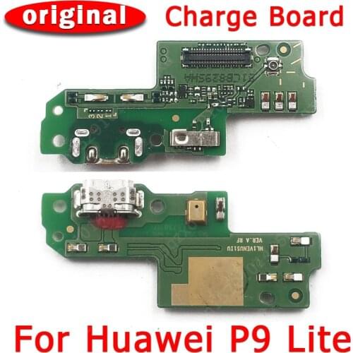 Original Charging Port For Huawei P9 Lite P9Lite USB Charge Board PCB Dork Connector Flex Microphone Replacement Spare Parts