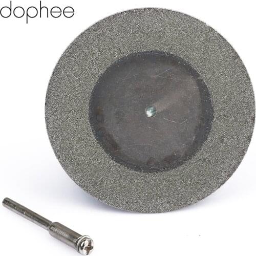 Dophee 60mm Carbon Steel Circular Saw Blade Rotary Tool 1/8" Mandrel Cut Off Wheel Rotary Diamond Cutting Disc 1PC