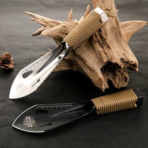 EDC Outdoor Multi-Function Small Shovel Portable Engineer Camping Tool