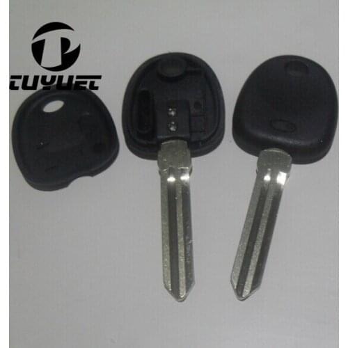 Brand New FOB Car Key Case Blanks For Hyundai Elantra Transponder Key Shell (With Left Keyblade)