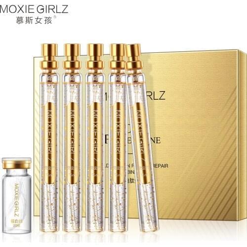 24K Gold Face Serum Active Collagen Silk Thread Face EssenceAnti-Aging Smoothing Firming Moisturizing Hyaluronic Skin Care Set
