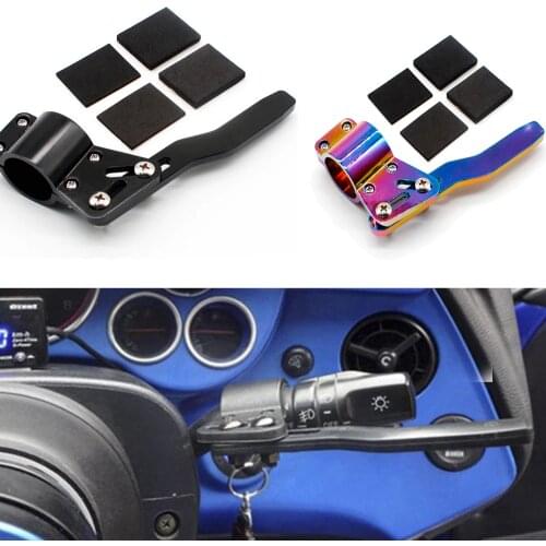 JQSKUNP Universal Aluminium Car Styling Adjustment Steering Wheel Turn Rod Extension Turn Signal Lever Position Up Kit