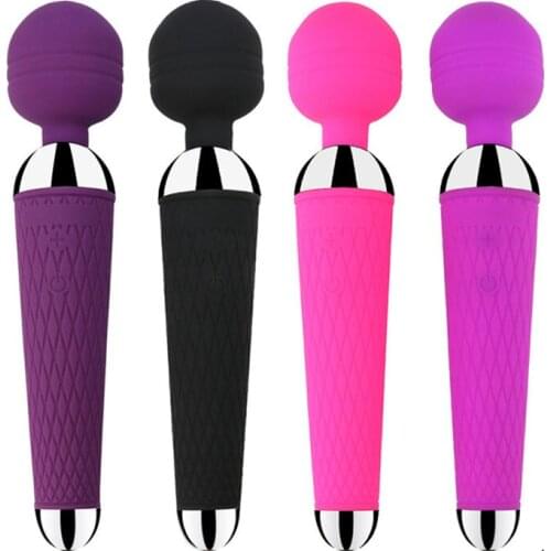 Wireless AV Vibrator Magic Wand For Women Breast Clitoris Stimulator Rechargeable Massager Dildo Anal Sex Toys For Woman Couples