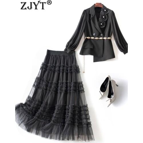 ZJYT Women's Suits With A Skirt