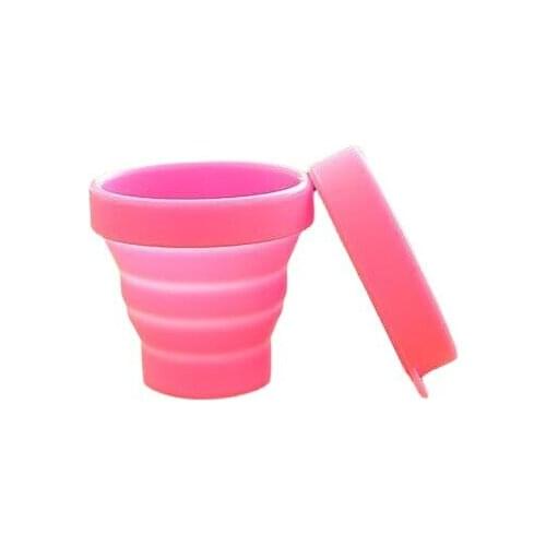 170ML Silicone Folding Multifunctional Coffee Cup Retractable Portable Outdoors Travel Drinking Mug Collapsible Water Tea Cup