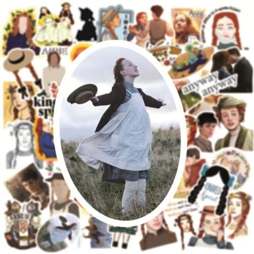 30/50 PCS Anne with an E Season Classic TV Show Stickers For Refrigerator Car Helmet DIY Gift Box Bicycle Guitar Notebook Skate
