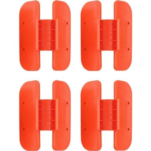 4-Pack Bullnose Corners Trim Gauge for 10-030 Crown Molding Marking Tools