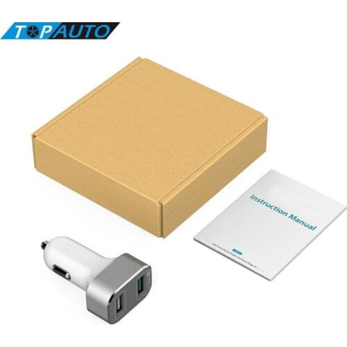 2-Port USB Car Charger with Quick Charge 3.0 for LG G5 / HTC One A9 / Xiaomi Mi 5 / LeTV Le MAX Pro and More USB-powered Devices