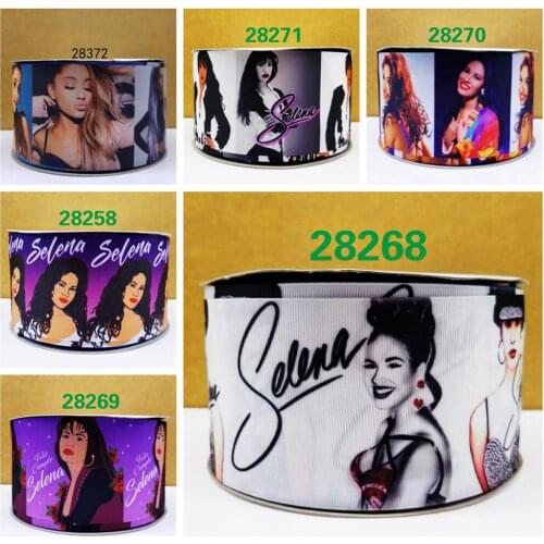 Free shipping 50 yard per size cartoon ribbon printed grosgrain ribbon 28249