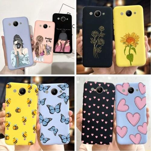 For Coque Huawei Y5 2017 Case For Huawei Y6 2017 MYA-L22 MYA-U29 Cover Slim Soft TPU Matte Cases For Huawei Y 5 6 Y3 2017 Fundas