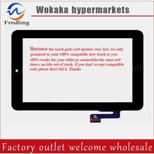 FPC-CTP-0700-088V4-1 7" nextbook NX007HD Tablet F0424 X touch screen panel Digitizer Glass Sensor Replacement