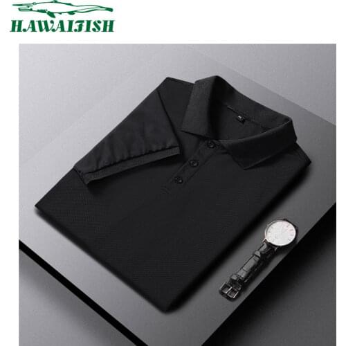 Hawaifish brand polo shirt men new ice silk quick drying polo homme hot sale Solid Sport Jerseys Golf Tennis camisa masculina