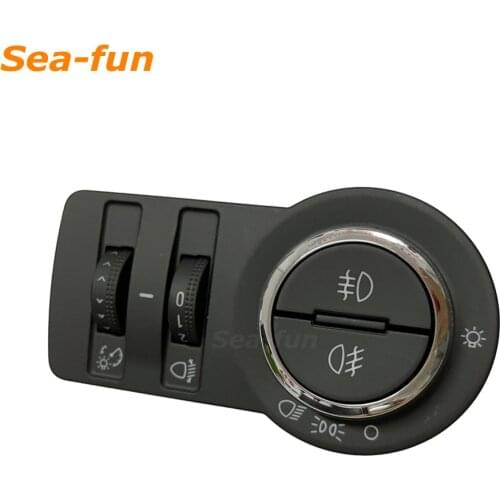 Car Fog Lamp Headlight Switch Button Without AUTO for Chevrolet Cruze J300 1.4 1.6 1.7 Chevy GM13301749