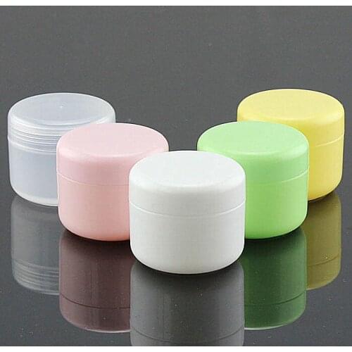 Wholesale 100g PP Cream Bottles Cream Box Candy Color Cosmatic Packing Box 20pcs/lot