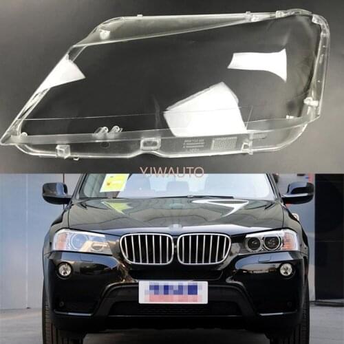 Car Headlight Lens For BMW X3 X4 F25 F26 2011 2012 2013 Car Headlight Headlamp Lens Auto Shell Cover