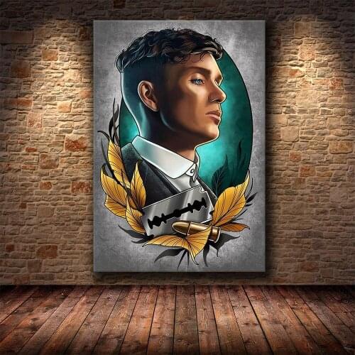 British TV Series Poster Print On Canvas Painting Nordic Poster Wall Art Picture For Living Noom Home Decoration Frameless