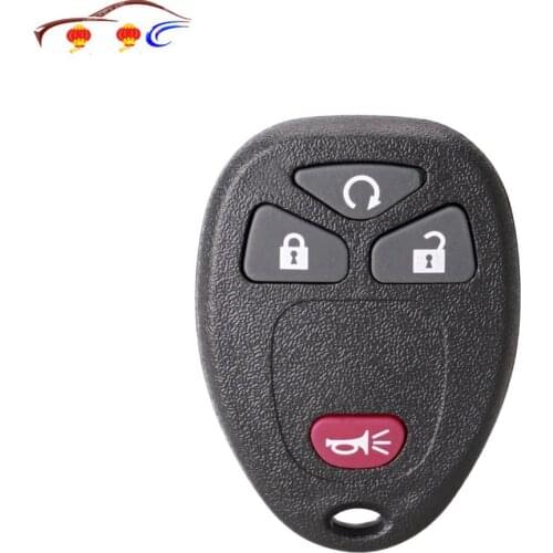 J16 4-key remote control key 315 frequency New Replacement Remote Start Keyless Entry Key for Chevrolet Fob 15913421 OUC60270