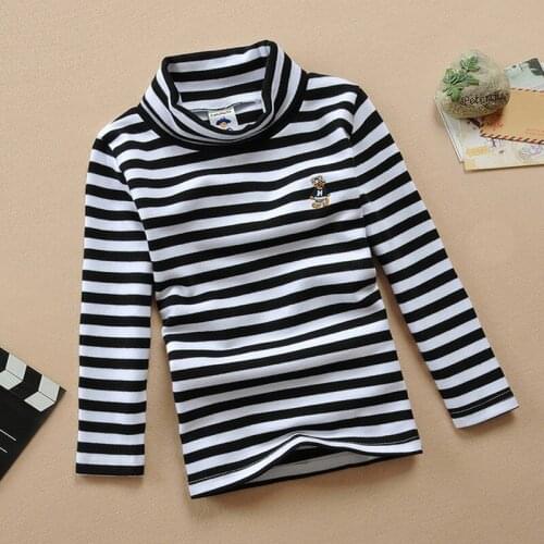 Fall Kids Clothes Stripes Turn Down Collar Boys Shirt Long Sleeve Tops Fashion Sport Polo Shirt Camisa Teenagers Uniform Shirts