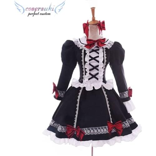 DATE ALIVE Tokisaki Kurumi Cosplay Costumes Stage Performance Clothes , Perfect Custom for You