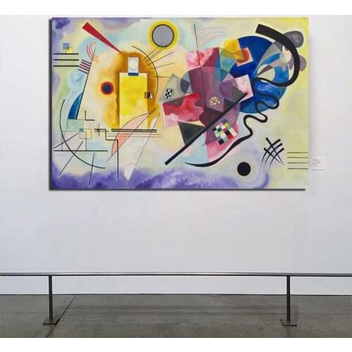 Wassily Kandinsky Canvas Painting Prints Living Room Home Decor Artwork Modern Wall Art Oil Painting Posters Picture Accessories