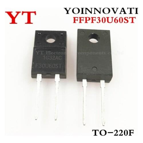 10pcs/lots FFPF30U60ST FFPF30U60 30U60 F30U60ST TO-220F IC Best quality