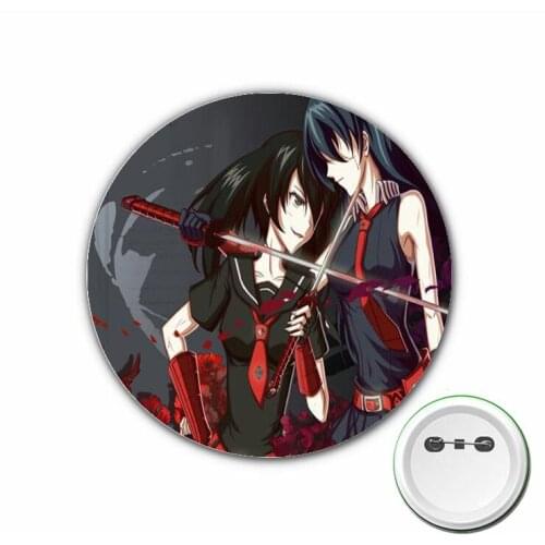 Anime Akame ga KILL! Cosplay Badge Cartoon Pins Brooch for Clothes Accessories Backpacks bags Button Badges