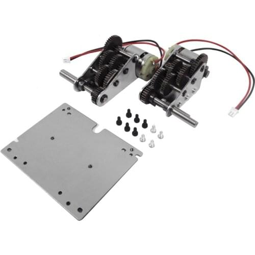 MATO1:16 3868 all-metal remote control tank 5:1 steel gearbox model metal engine motor box upgrade parts accessories