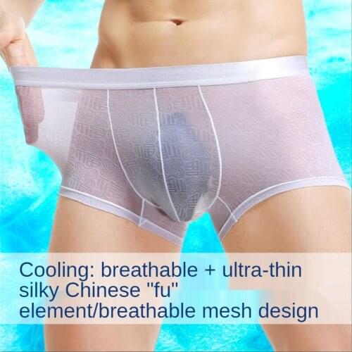 ENJOY GUGU Mens Silk Briefs