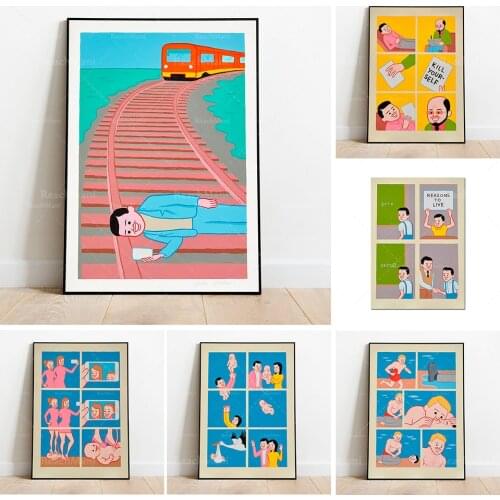 Joan Cornella Art Prints, Joan Cornella Art Posters, Contemporary Art Posters Popular New Posters Posters Graffiti Canvas Painti