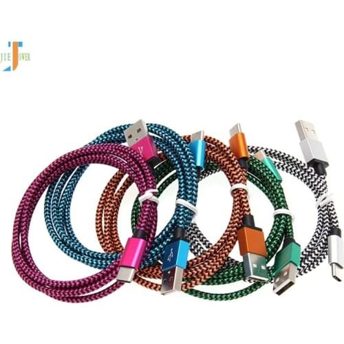 USB Cable Micro USB Type C Cable Charger For iPhone XS X For Samsung Huawei Type-c snake weave Fast Charging Cable 1000pcs/lot