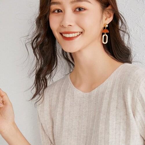 2020 Hot sale New arrival Women Sweaters and pullovers Female round neck Cashmere wool Sweater Knitted Jumper Basic Tops