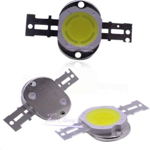 New 100pcs High Power LED Chip 10W Neutral White 5000k Lighting Beads9-12v 1050mA Integrated Matrix Bulb COB Lamp For Floodlight