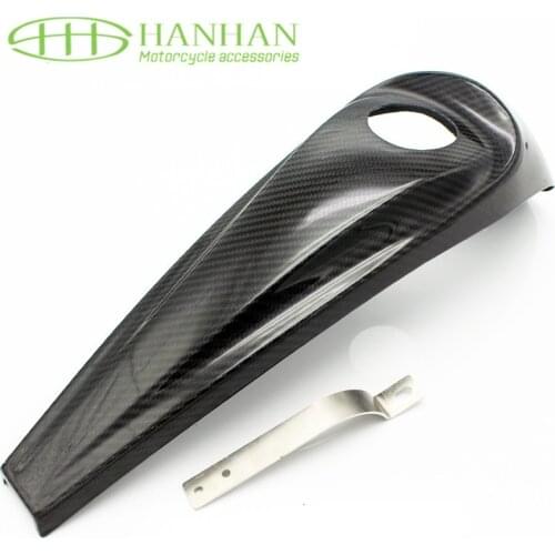 For Touring Electra Glide 2008-2018 Motorcycle Carbon Fiber Smooth Dash Fuel Console & Gas Tank Cap Cover with Sealing Strip