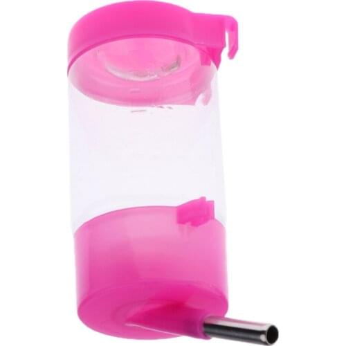 Hanging Pets Dogs Cats Water Bowl Automatic Drinking Fountain Walking Travelling