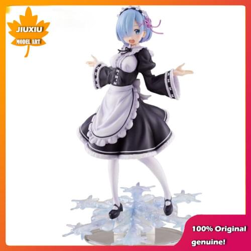 Re:Zero kara Hajimeru Isekai Seikatsu REM Winter maid 27cm PVC Action Figure Anime Figure Model Toys Figure Collection Doll Gift