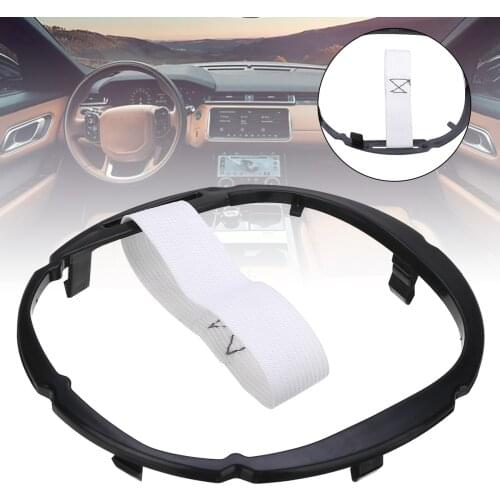 New Arrival 1pc Gear Knob Shift Lever Boot Plastic Ring Frame 71775051 For Fiat 500 500c