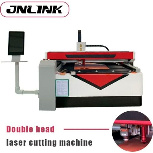 Fiber and CO2 laser cutting machine wood plywood stainless steel cutter Raycus 500w 1000w
