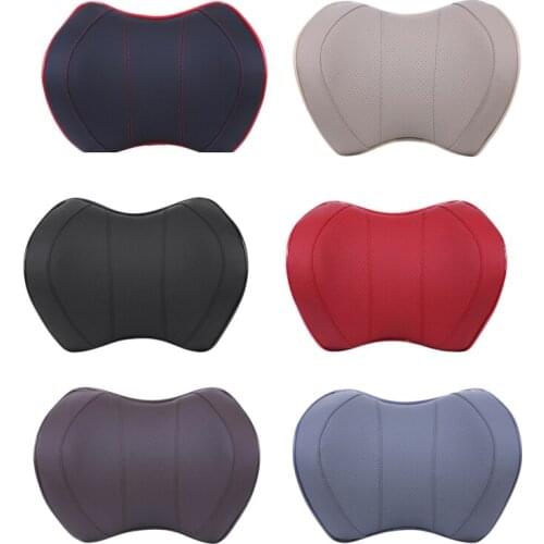 Universal Car Seat Head Neck Rest Auto Pillow Space Memory Neck Headrest Vehicular Pillow Seat Headrest
