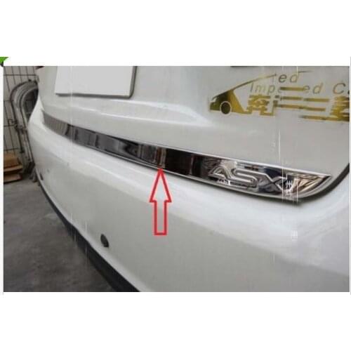 Stainless steel Rear Trunk Lid Cover Trim FOR Mitsubishi Asx RVR Outlander Sport